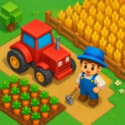 Icône de Happy Farm Life: Farming Game